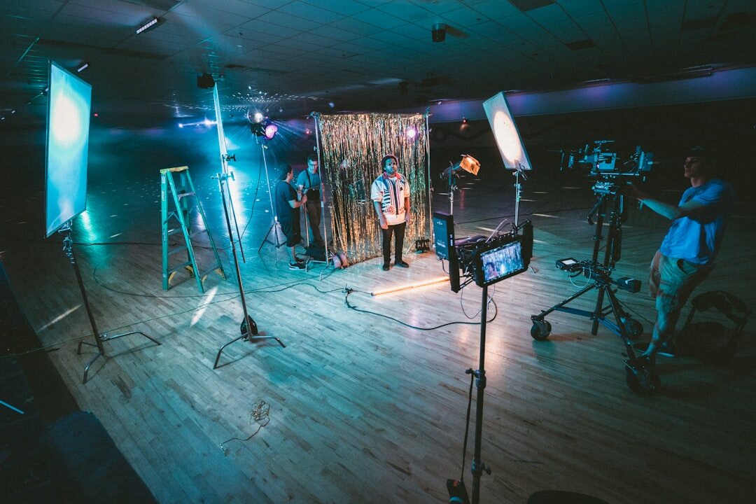 cinematic lighting setup