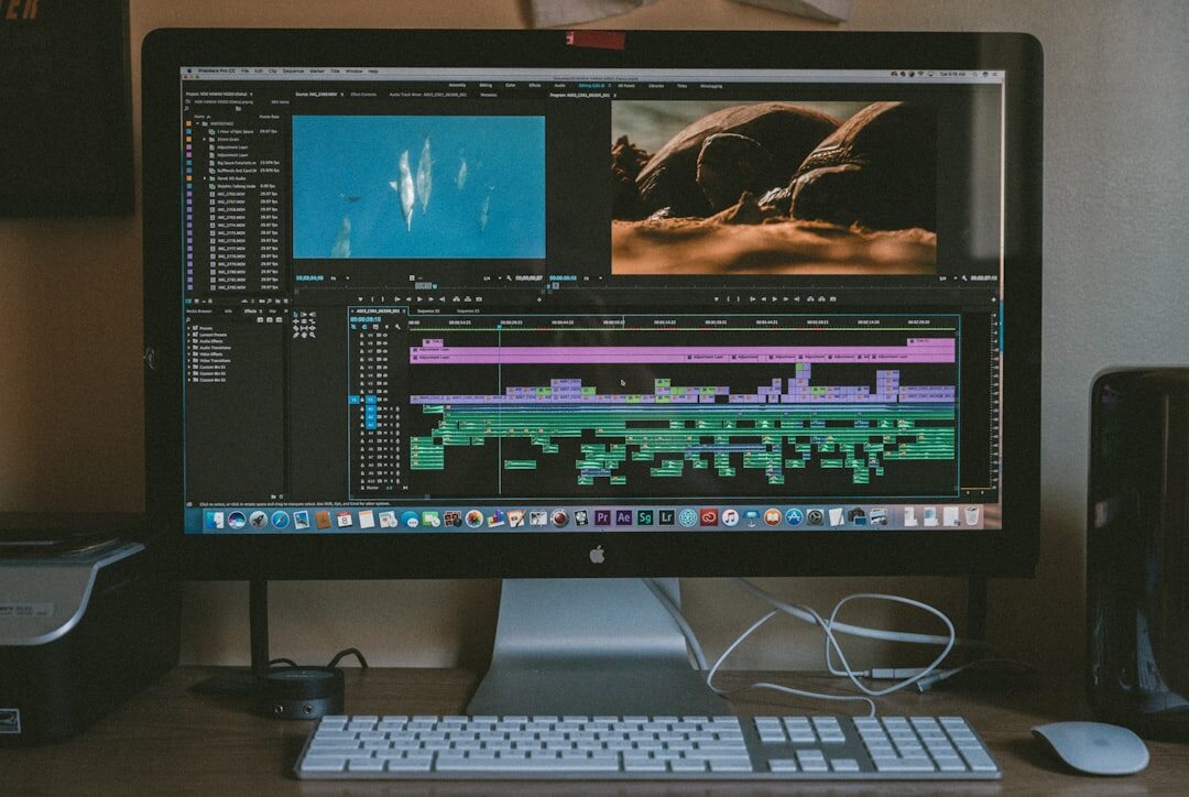 color grading in editing software