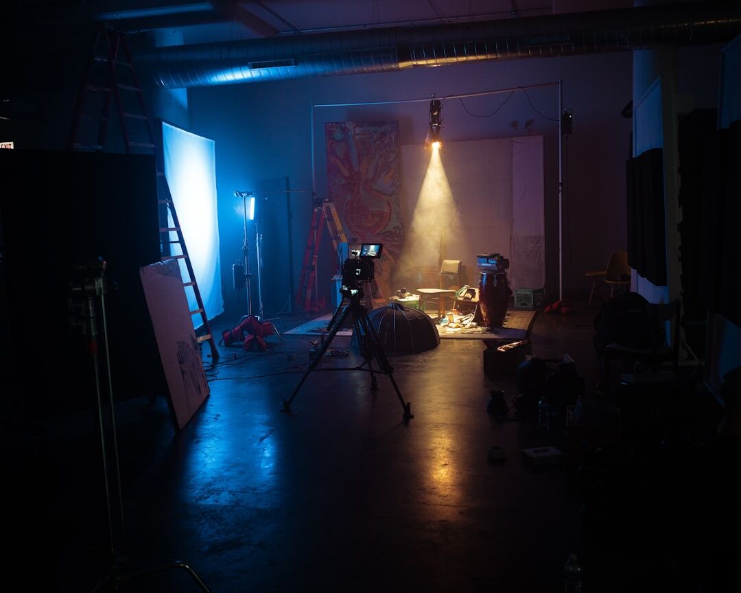 cinematic lighting setup