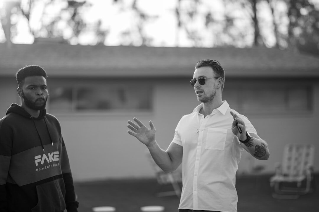 director on film set